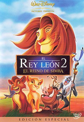 El Rey Leon 2 El Tesoro De Simba 1998